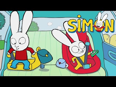Simon is on holiday ☀️✈️🧳😄 Simon Super Rabbit | Cartoons for Children