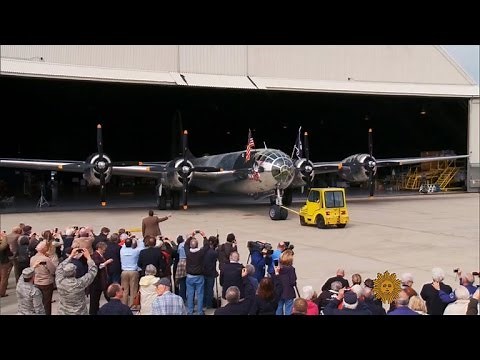 Restored B-29 takes to the air