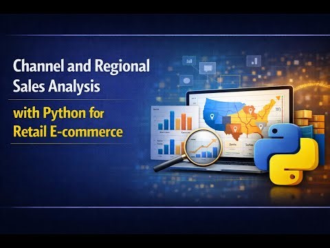Channel and Regional Sales Analysis with Python for Retail E-commerce