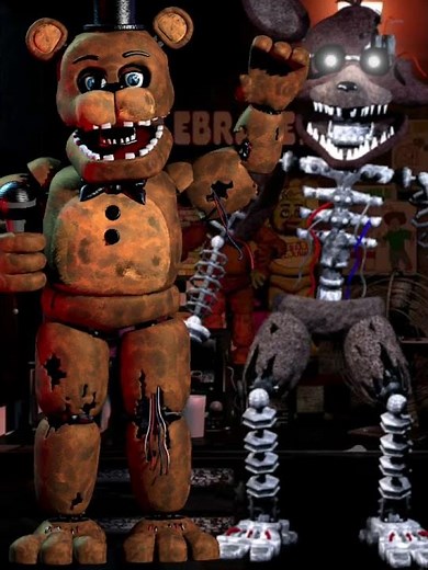 Withered Vs Ignited Animatronics (Fnaf 2 Vs TJOC)