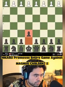 HIKARU Premoves Entire Game vs MAGNUS CARLSEN