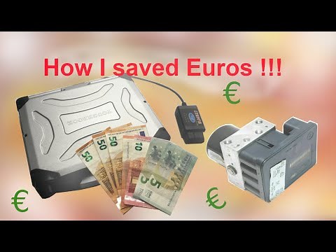 Part 3 : How I reprogrammed my Ford / Mazda ABS module at home.