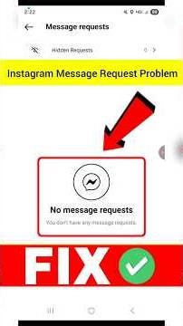 Instagram Par Request Nahi Aa Rahi To Kya Kare | How To Enable Message Request On Instagram |
