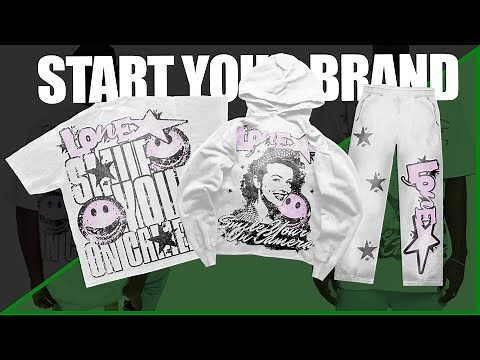 How To ACTUALLY Start a Clothing Brand DESIGN PROCESS + tips