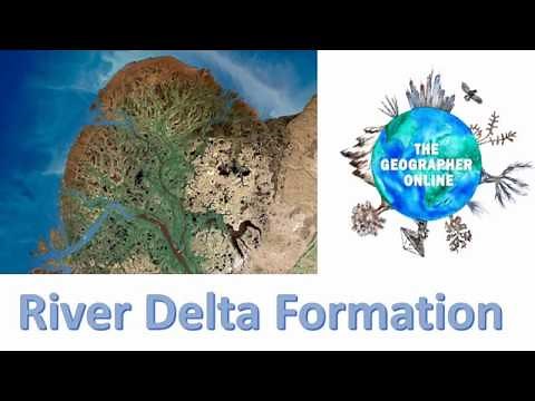 River Delta Formation - Diagram and Explanation