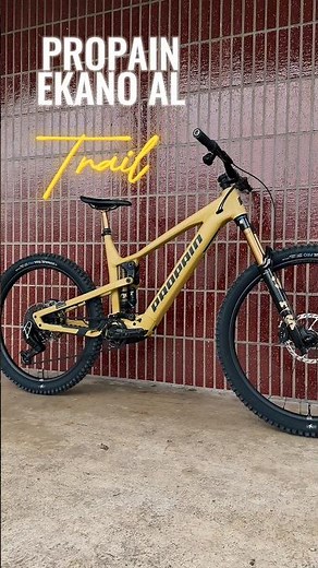 The Avinox M2S powered Propain Ekano 3 Trail in Dirty Mustard yellow
