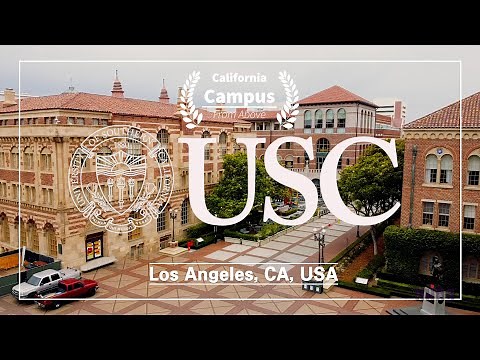 USA🇺🇸- University of Southern California | USC Campus Tour | Los Angeles, California | 4K Drone