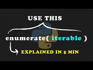 You Need To Use This In Python | Python enumerate() Tutorial