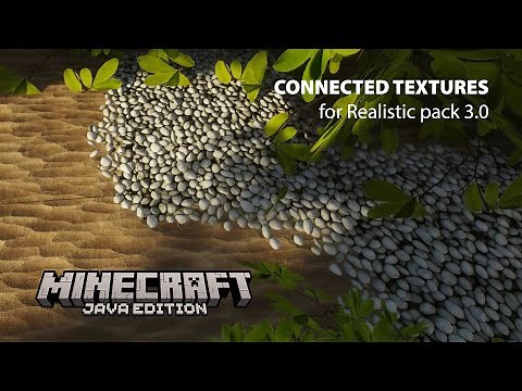 Connected textures for Realistic JAVA pack 3.0 RELEASED for Minecraft JAVA #realistictexturepack