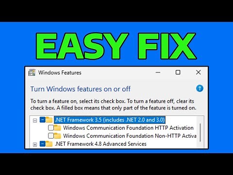 How To Install .NET Framework 2.0, 3.0 and 3.5 in Windows