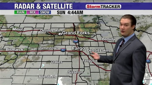 Clouds starting to clear out for a chilly morning around the valley