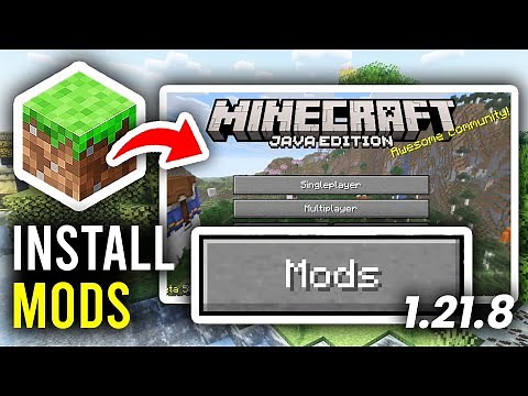 How To Install Mods In Minecraft 1.21.8 - Step By Step