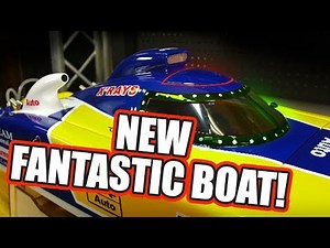 Exceed Racing Gas Fiberglass Catamaran Speed Boat