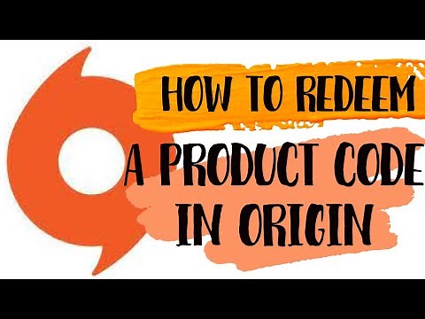 How to redeem a product code in Origin