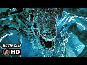 Xenomorph Queen Awakens Scene | AVP: ALIEN VS. PREDATOR (2004) Movie CLIP HD