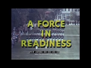 U.S. MARINE CORPS "A FORCE IN READINESS" 1961 RECRUITING FILM w/ JACK WEBB 24984