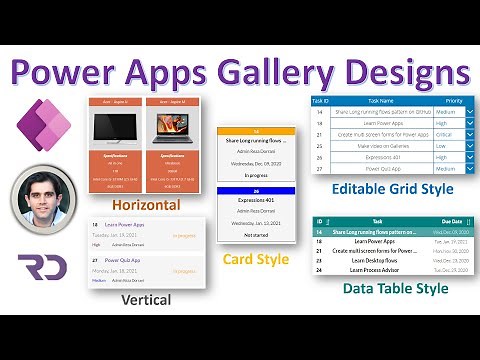 Power Apps Gallery Design Ideas