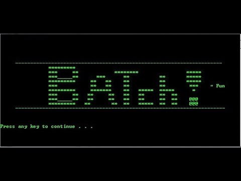 Batch Code Tutorial #1