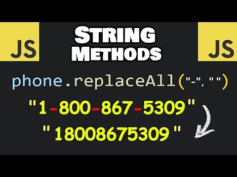 Useful JavaScript STRING METHODS 🧵
