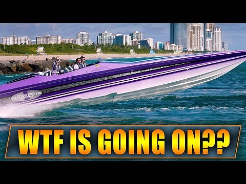 ULTIMATE POWERBOAT MADNESS AT HAULOVER INLET !! | BOATS HITTING 100 MPH ! | WAVY BOATS