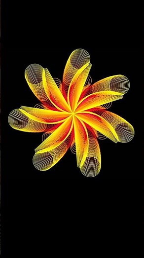 How to make a Chromatic Turbine Pattern | Python Turtle Art | Python Full Course 2025