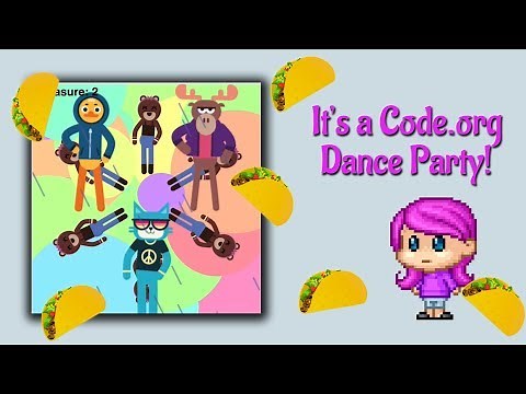 Code.org Dance Party (2018 Hour of Code Tutorial)