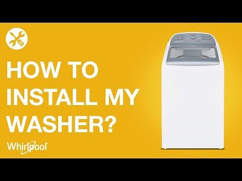 Whirlpool Washers - Installation instructions