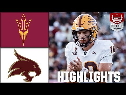 Arizona State Sun Devils vs. Texas State Bobcats | Full Game Highlights | ESPN College Football