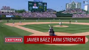 Baez shows off 5-tool skills