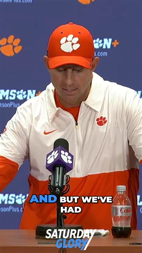 Clemson Football head coach Dabo Swinney promises that he's not done winning championships | College Football on Saturday Glory