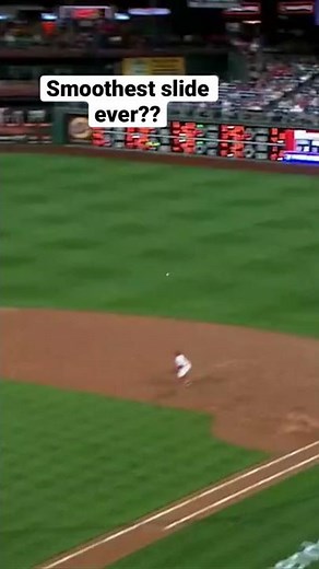 Dodgers’ Trea Turner with the smoothest slide of all time!! #shorts