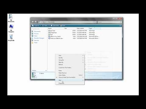 Organizing Files and Folders in Windows