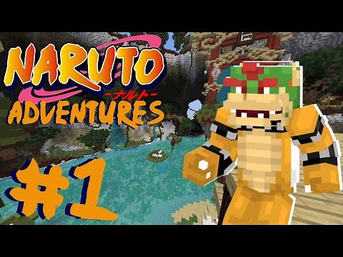 NARUTO ADVENTURES - Minecraft Server - Episode #1 - Back! (Minecraft Naruto Server)
