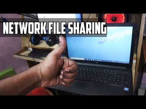 How To Share Folders and Files Between PC and Laptops Over The Lan Network