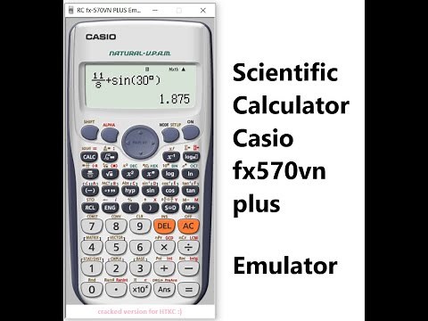 Scientific Calculator Casio fx570vn plus Emulator
