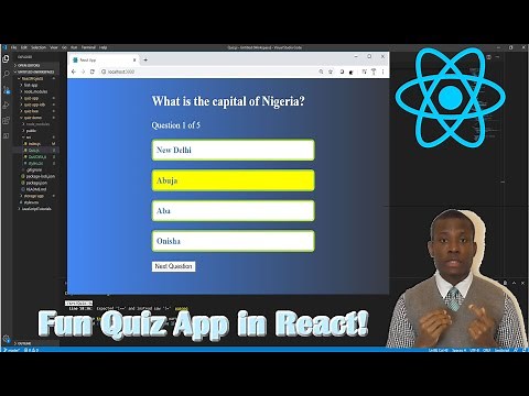 Step by Step Guide to Build a Quiz App in ReactJS (Fun Project for React Beginners)