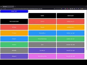 10 - CSS Color Guide: Name, RGB, HEX & Transparency Explained