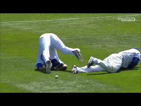 MLB Outfield Collisions