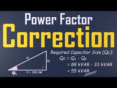 Power factor correction calculations