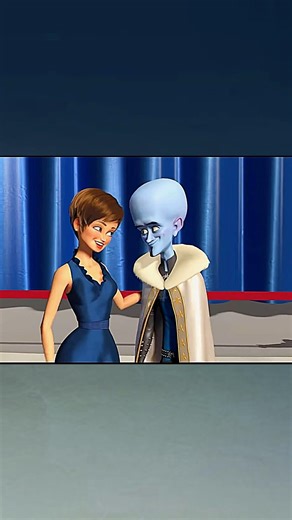 🛸Megamind x Roxanne🎤 Blue (Da Ba Dee) Eiffel 65 #dreamworks #megamind #blue #alien #eiffel65