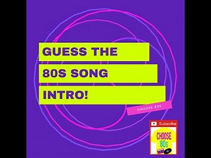 80s music intro pop quiz - guess 15 intros