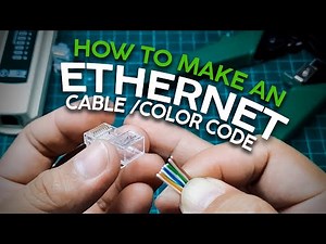 EASY LAN CABLE CONNECTION | COLOR CODE | LAN