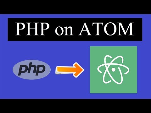 How to run PHP on Atom Editor