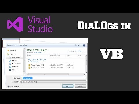 How To Make a Open File Dialog Window | Visual Studio | Visual Basic
