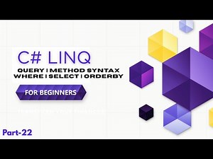 C# LINQ Tutorial | LINQ Query & Method Syntax Explained with Examples