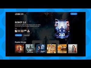 How To Make A Movie Website Using HTML CSS And Bootstrap Step By Step