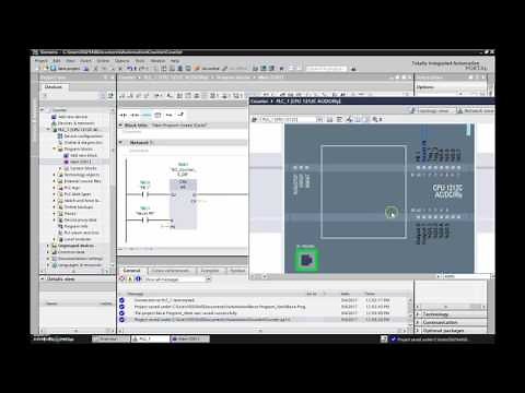 Siemens TIA Portal Tutorial (CTU Counter)