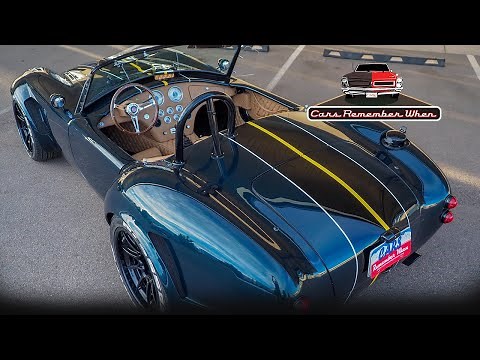 Cobra Replica Backdraft Racing RT4 Highly Optioned Special Order Coyote 5.0L 6-Speed SOLD