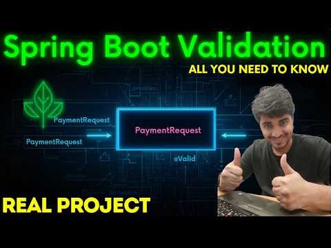 Spring Boot Validation Explained (Real Project) | @Valid, Exception Handling for Beginners