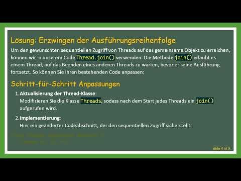 Verstehen von Threads und Objekten in Java: Sicherstellung synchronisierten Zugriffs